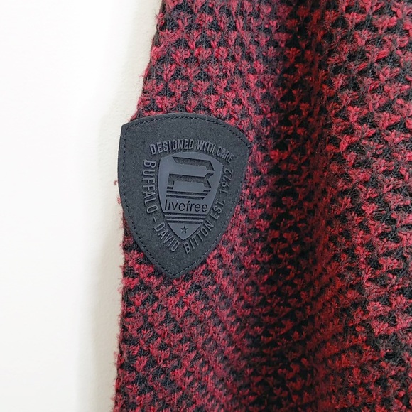 Buffalo David Bitton Wohali Waffle-knit hoodie - Picture 3 of 6